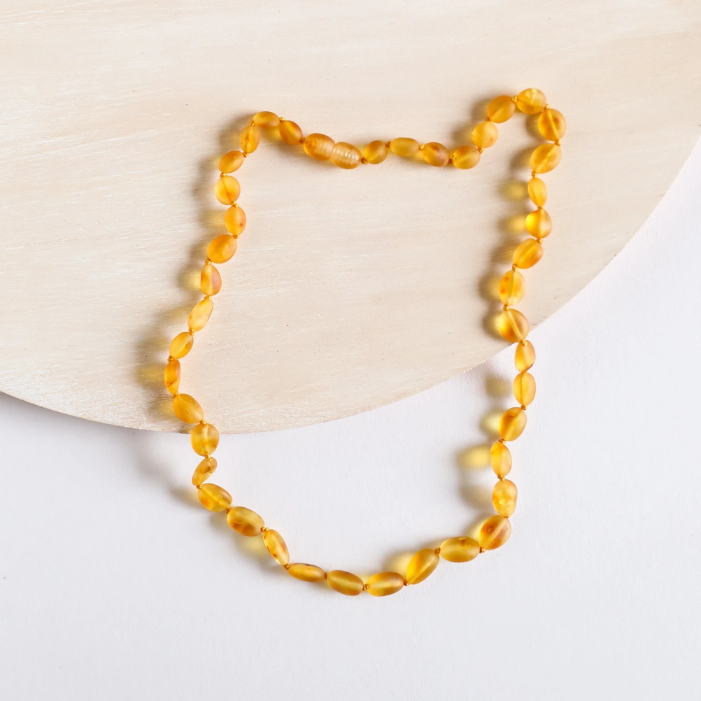 Raw Honey Baltic Amber Necklace - CanyonLeaf