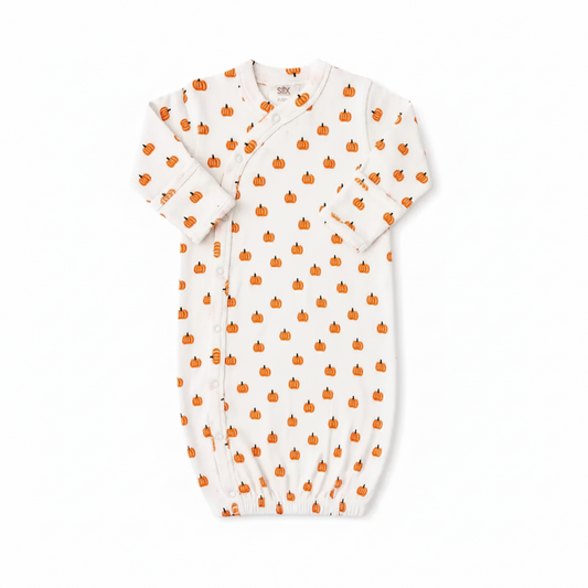 Pumpkin Pointelle Gown - SIIX Collection