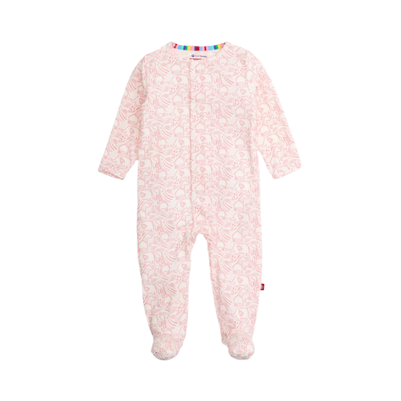 Pink Herds of a Feather Footie - Magnetic Me