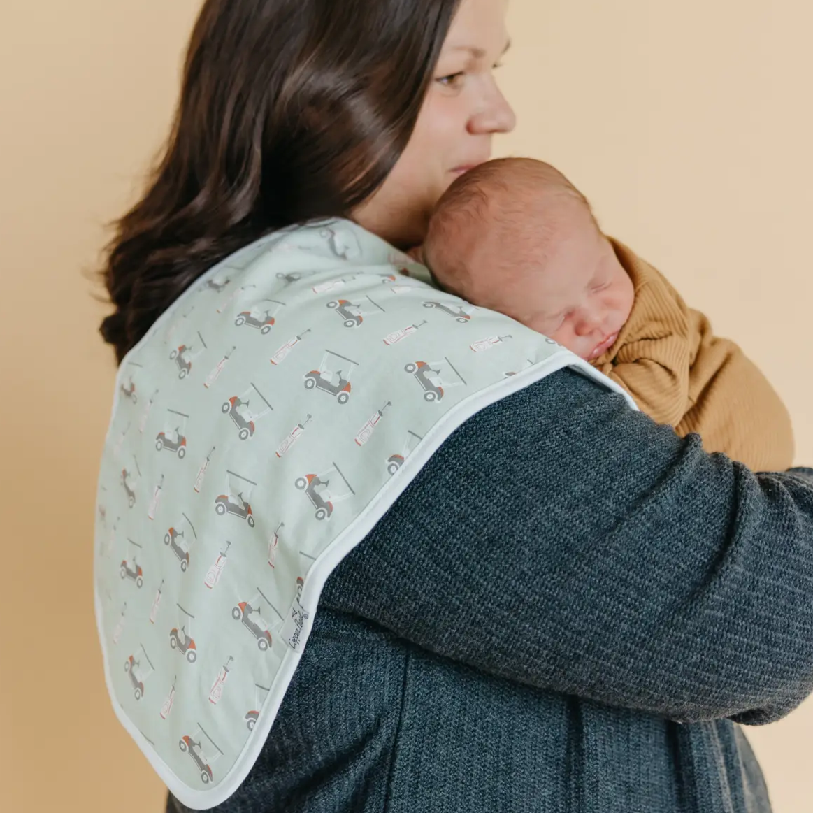 Bogey Burp Cloths - Copper Pearl