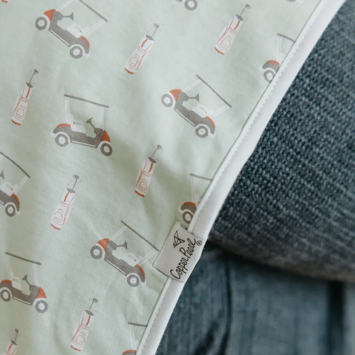 Bogey Burp Cloths - Copper Pearl