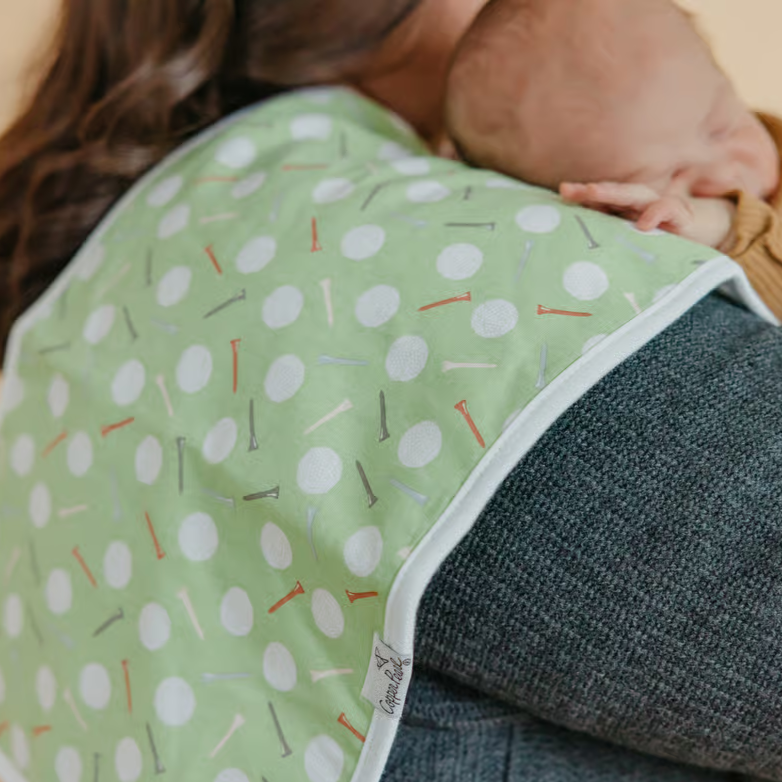 Bogey Burp Cloths - Copper Pearl