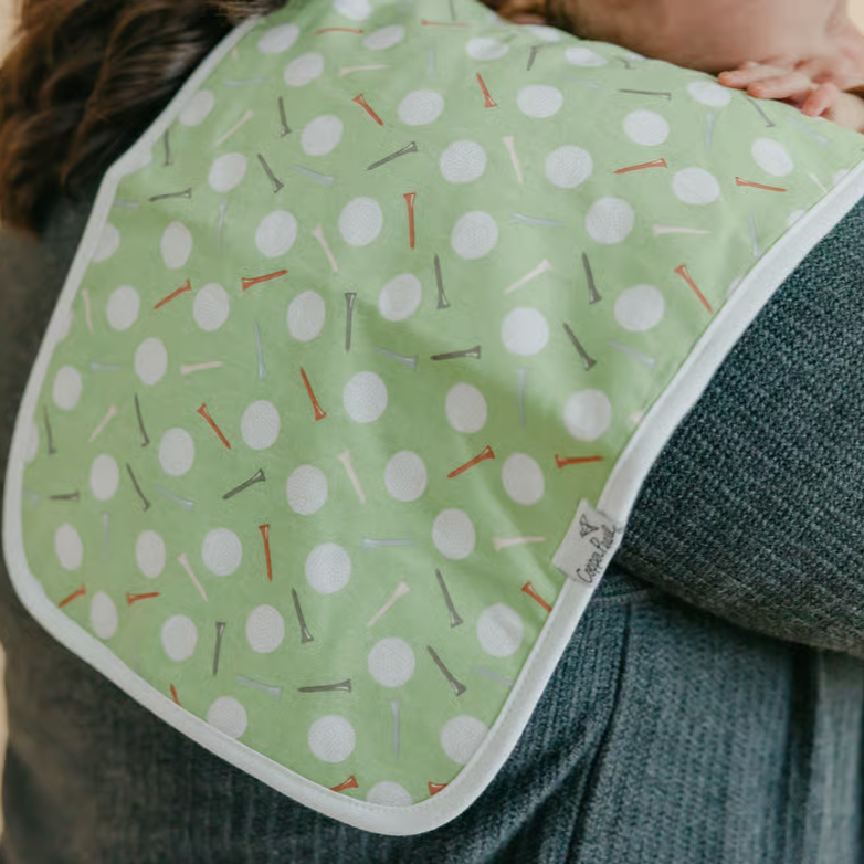 Bogey Burp Cloths - Copper Pearl