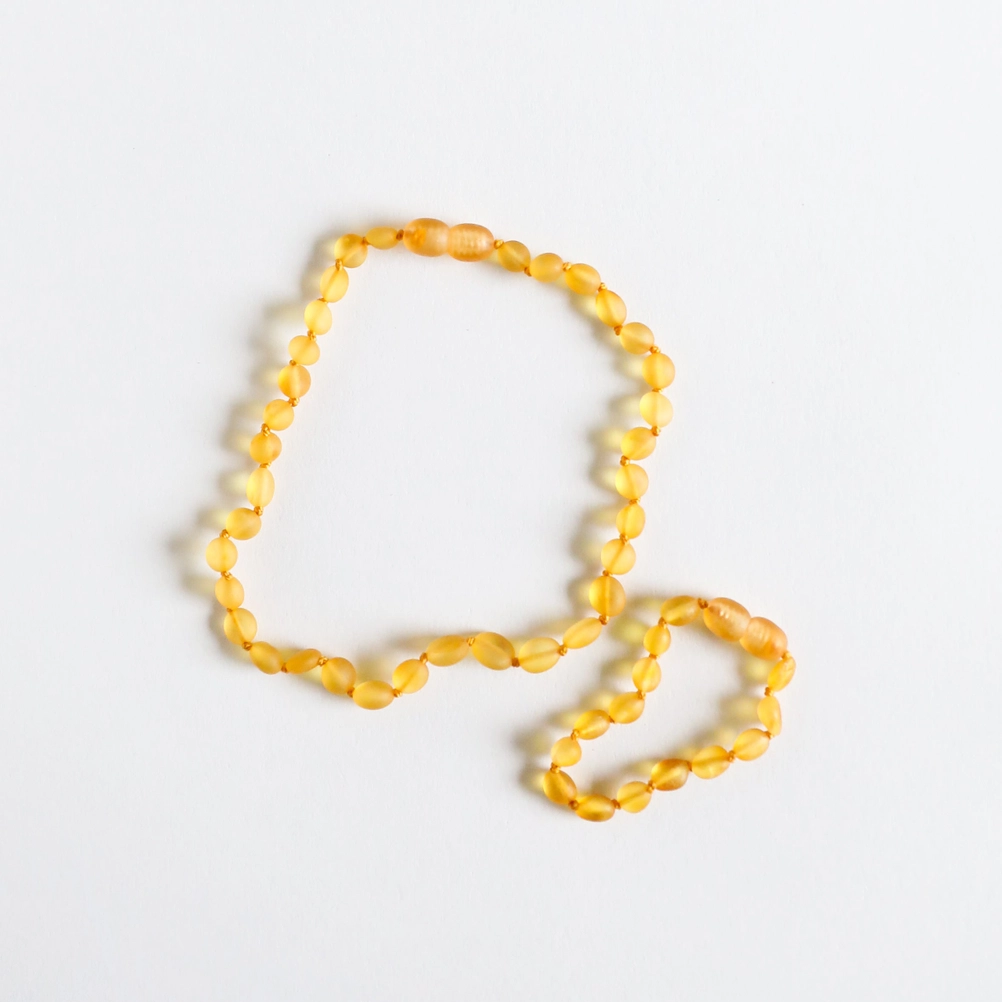 Raw Honey Baltic Amber Necklace - CanyonLeaf