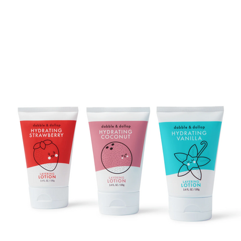 Set of 3 Layering Lotions - Dabble & Dollop