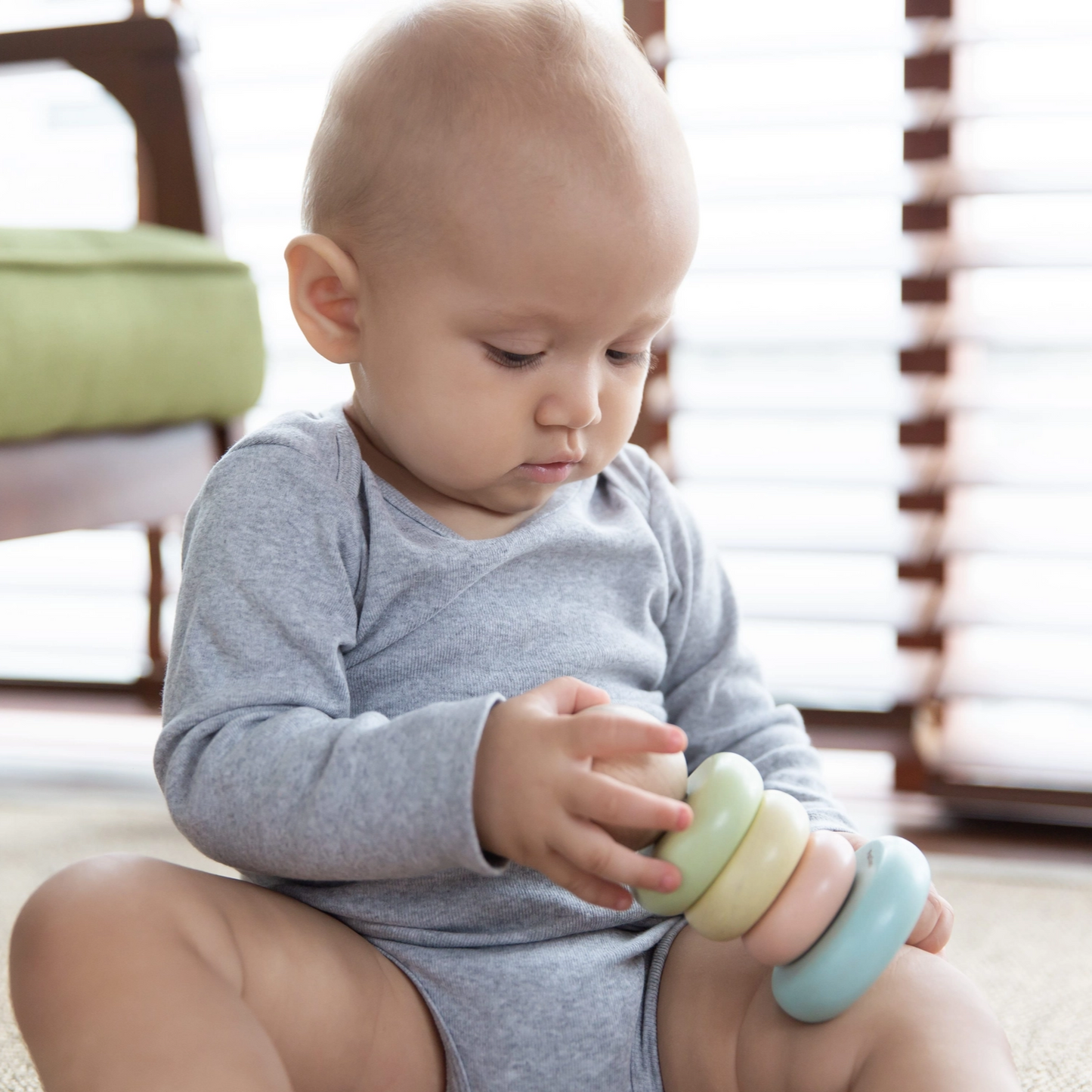 My First Stacking Ring - Plan Toys