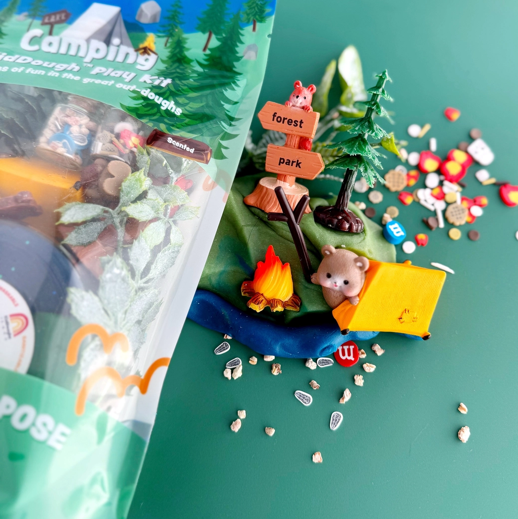 Camping Kiddough Kit - Earth Grown Kids Dough