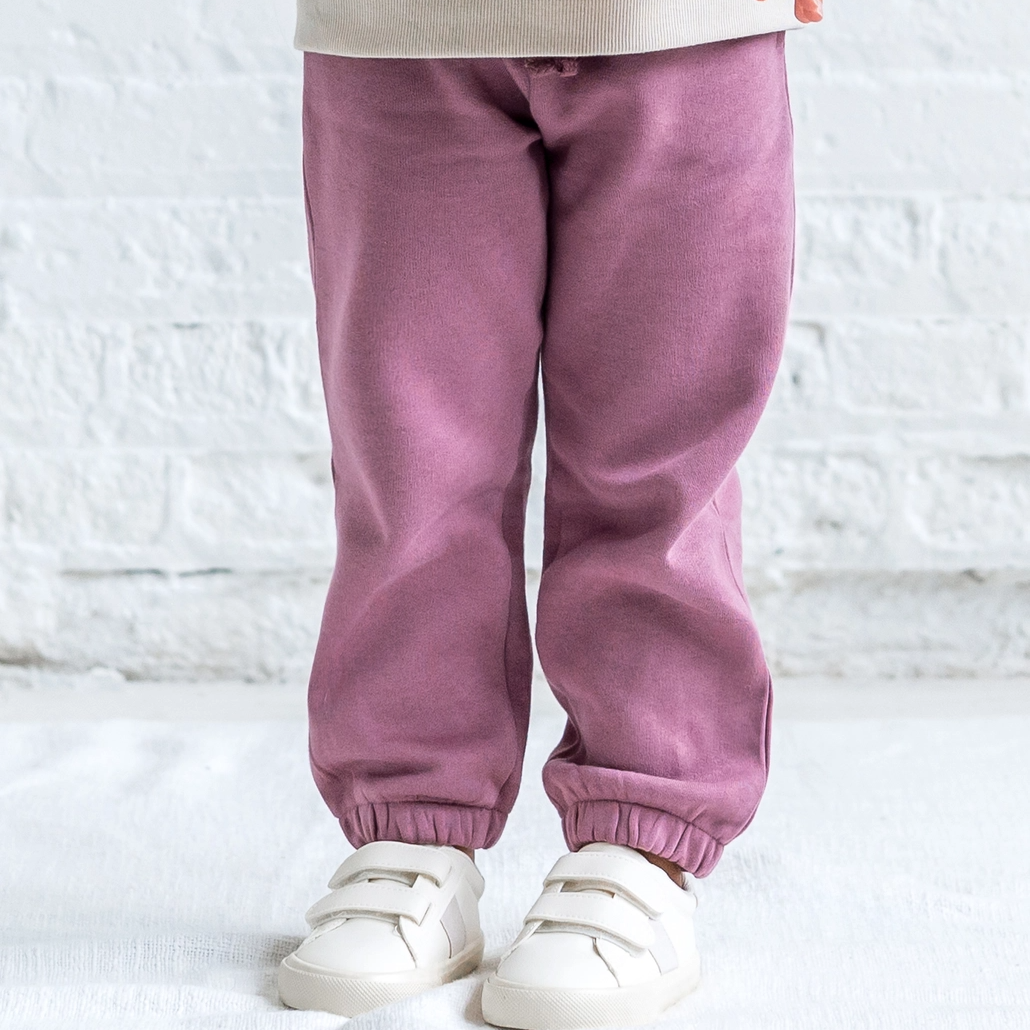 Raspberry Leif Fleece Sweatpants - Kendi