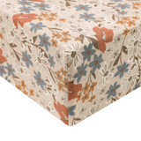 Eden Fitted Crib Sheet - Copper Pearl