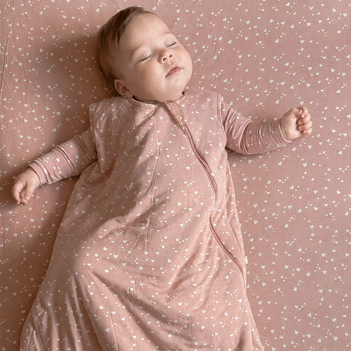Hearts 1.0 Tog Sleep Bag - Gunamuna