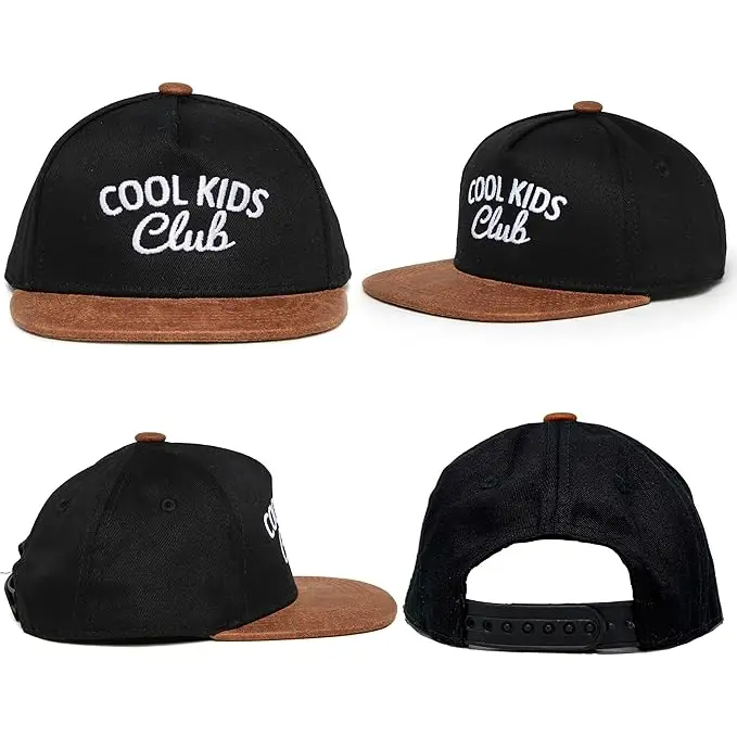 Cool Kids Club Black Cap - Funky Junque