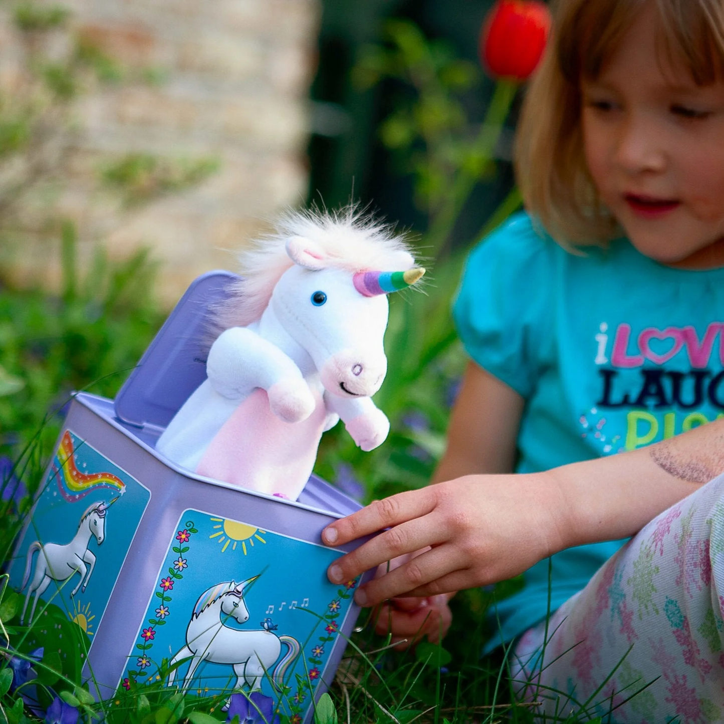 Unicorn Jack in the Box - Jack Rabbit Creations