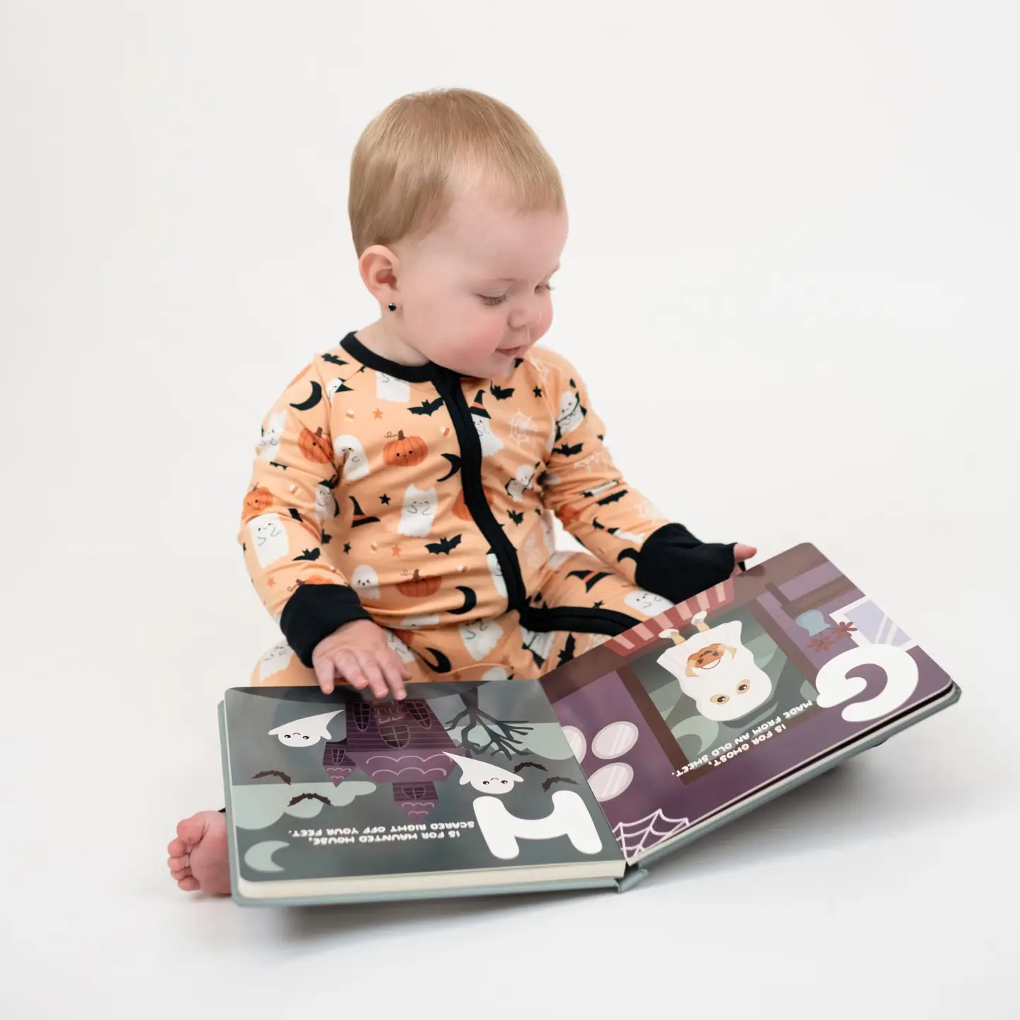 Boo-Tastic Convertible Footie (GLOW IN THE DARK) - Emerson and Friends