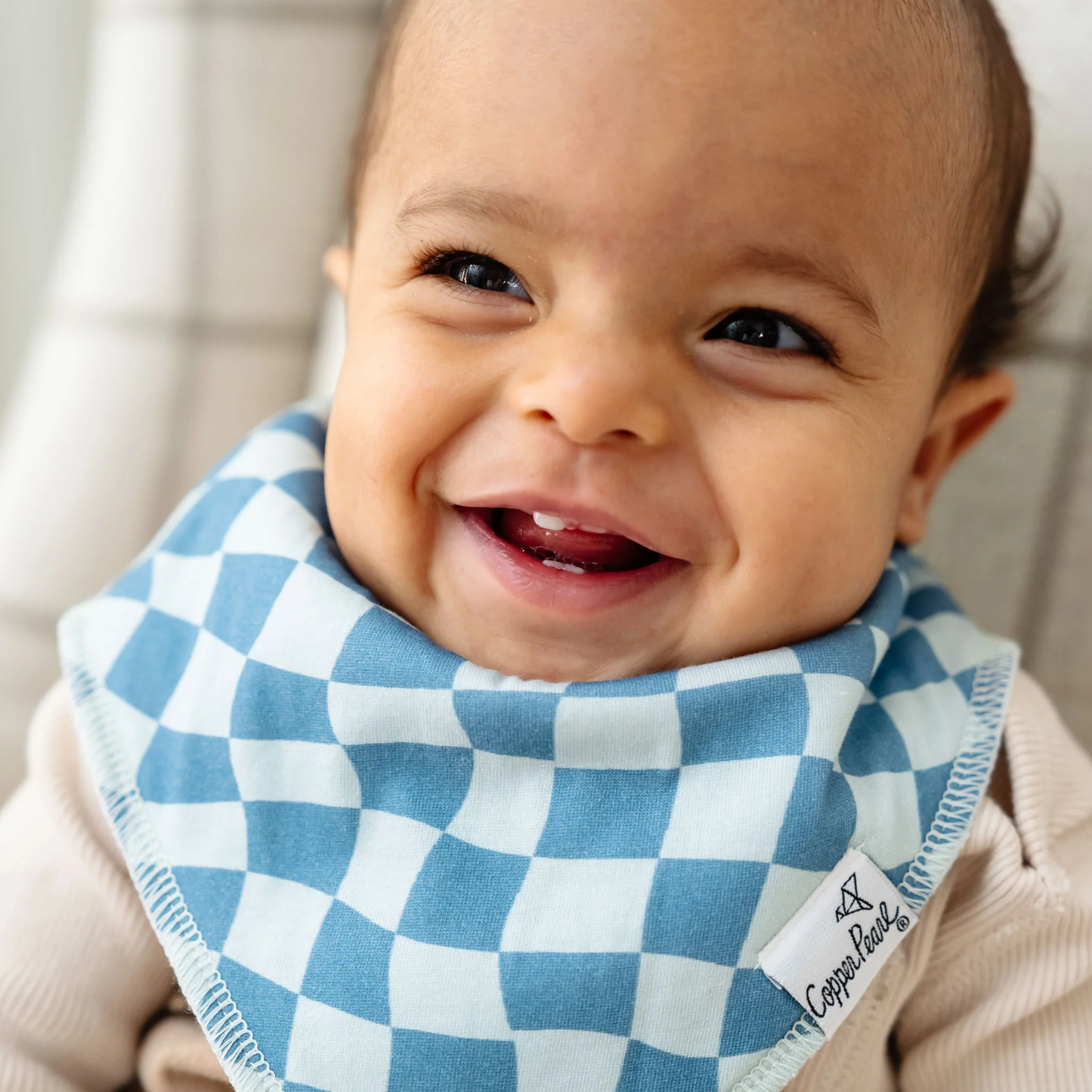 Ryder Bandana Bib Set (4 pack) - Copper Pearl
