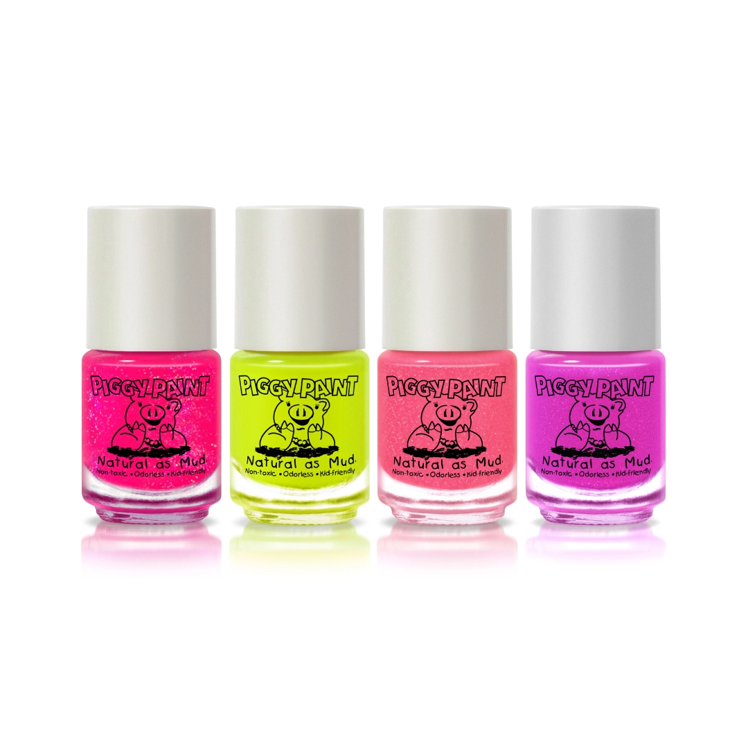 Neon 4 Pack Polish Set - Piggy Paint