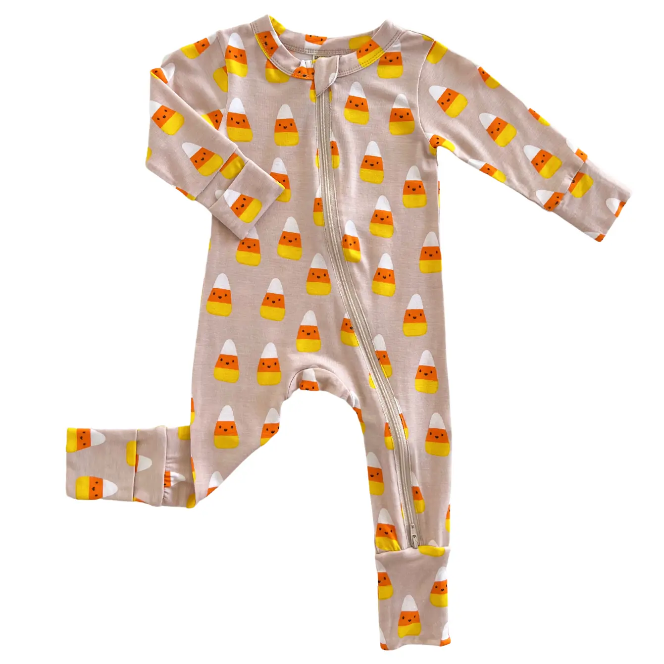 Candy Corn Convertible Romper - Spearmint