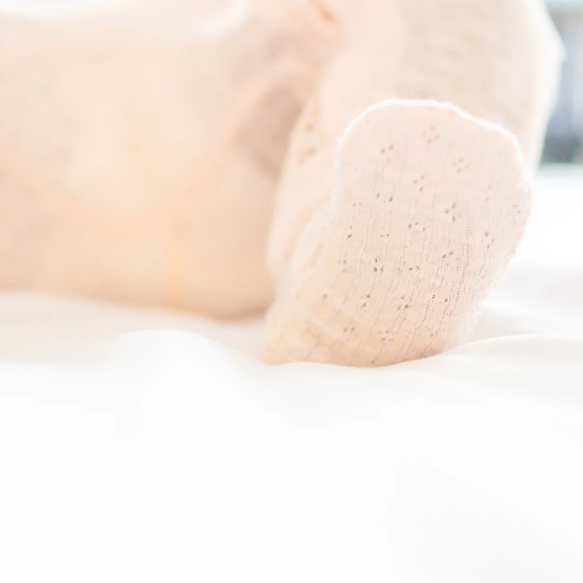 Cotton Candy Pointelle Sleeper - L'ovedbaby