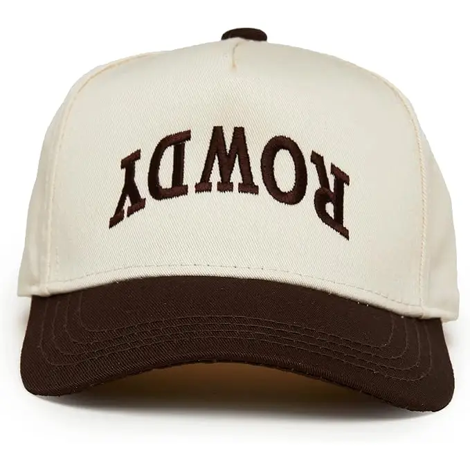 Rowdy Two Tone Vintage Cap - Funky Junque