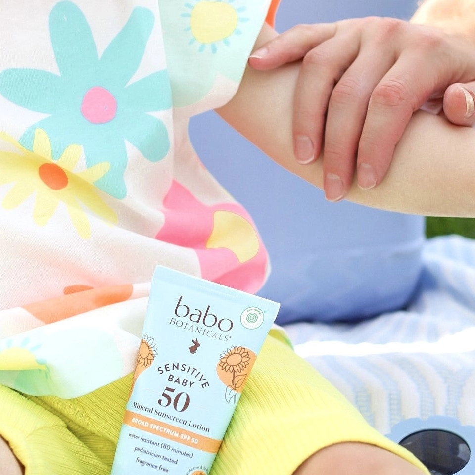 Sensitive Mineral Sunscreen Lotion - Babo Botancials