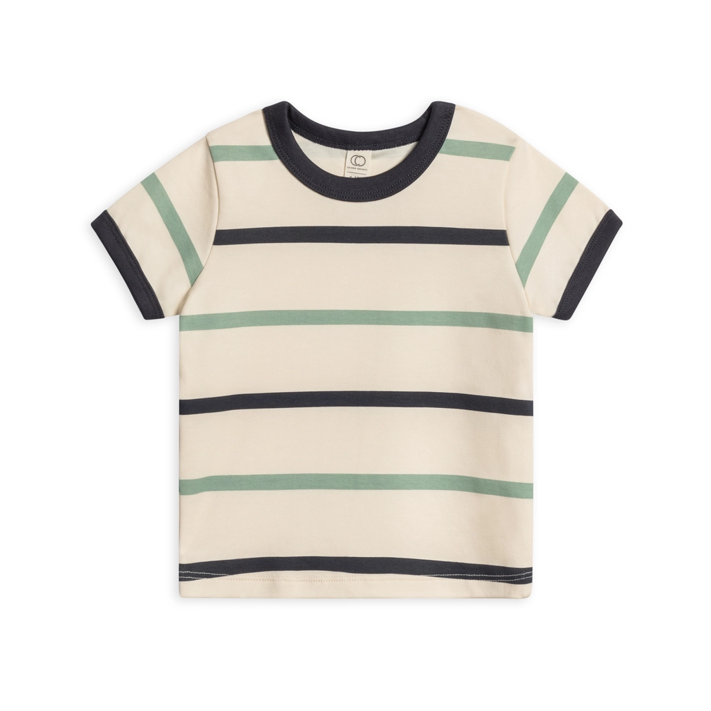 Aldo Stripe Andy Ringer Tee - Colored Organics