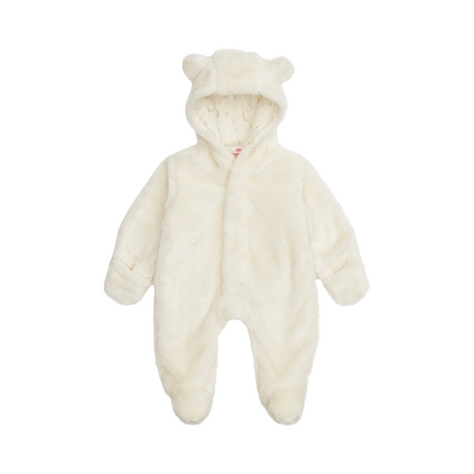 Cloud Minky Bear Footie - Magnetic Me