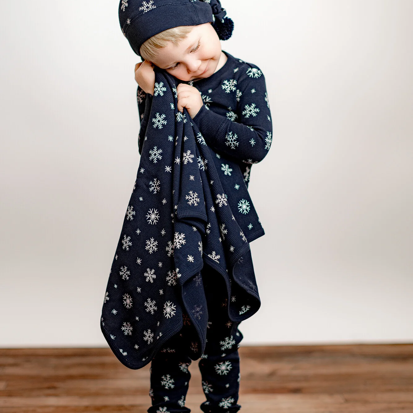 Snowy Night Holiday Thermal Set - L'ovedbaby