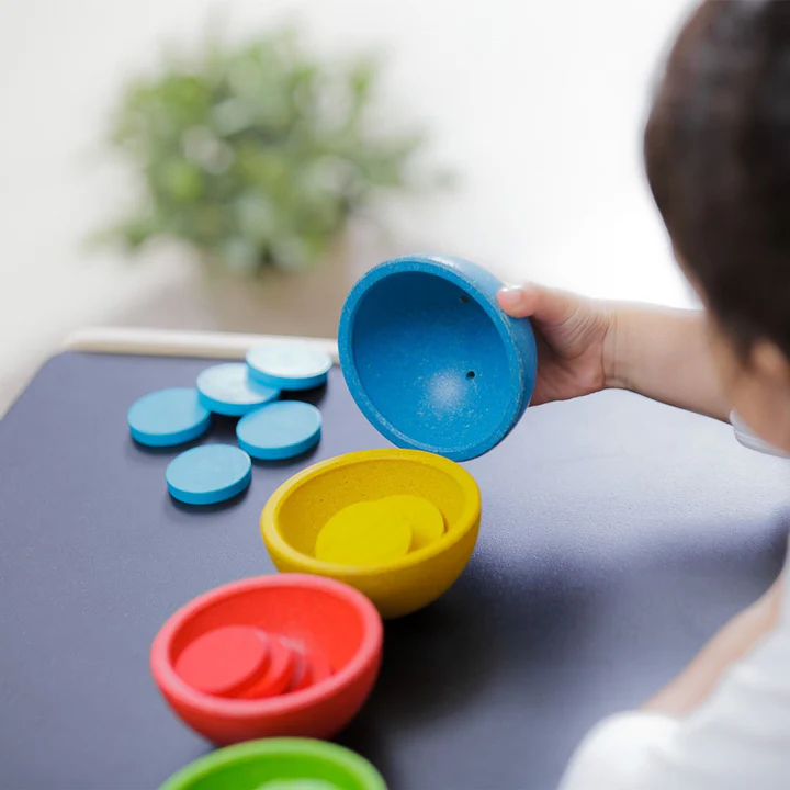 Sort & Count Cups - Plan Toys