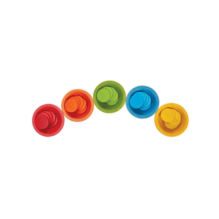 Sort & Count Cups - Plan Toys