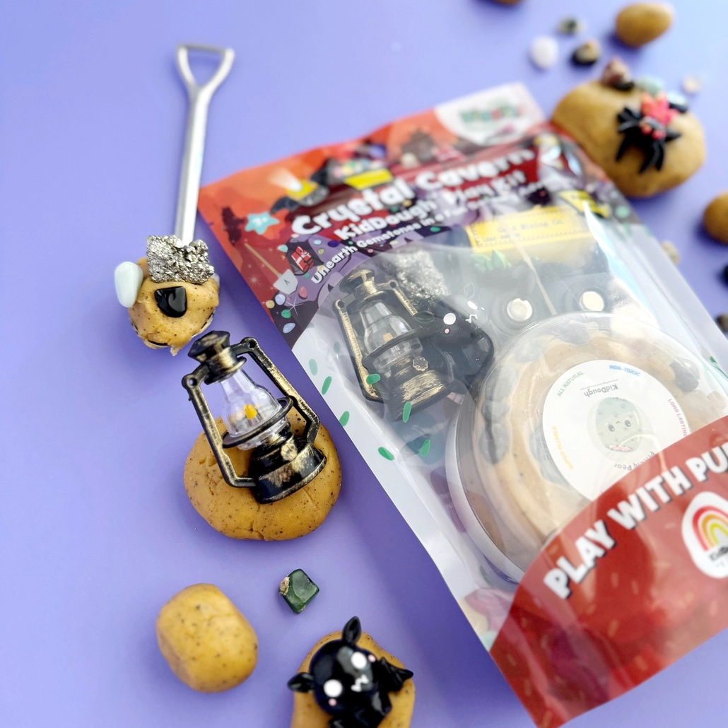 Crystal Cavern Kiddough Kit - Earth Grown Kids Dough