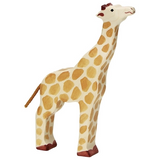 Giraffe Head Raised - Holztiger