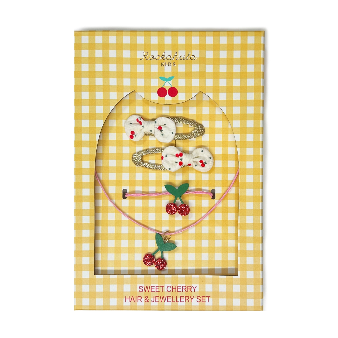 Sweet Cherry Hair & Jewlery Set - Rockahula