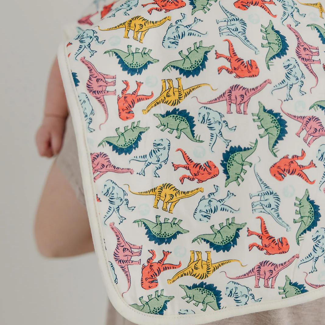 Jurassic Park Burp Cloths - Copper Pearl