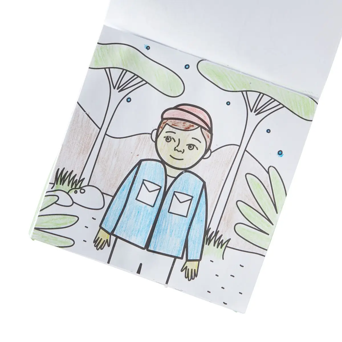 Safari Carry Along Crayon & Coloring Book - OOLY