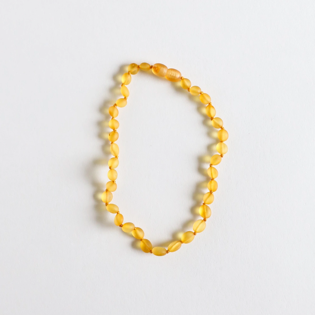 Raw Honey Baltic Amber Necklace - CanyonLeaf