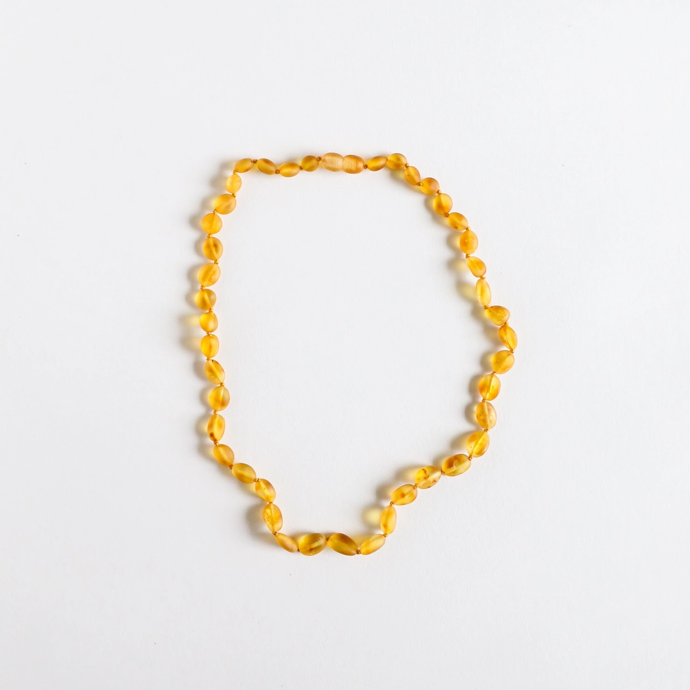 Raw Honey Baltic Amber Necklace - CanyonLeaf
