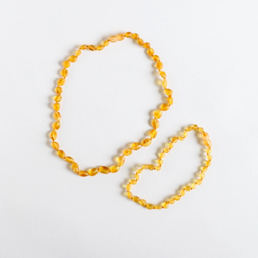 Raw Honey Baltic Amber Necklace - CanyonLeaf