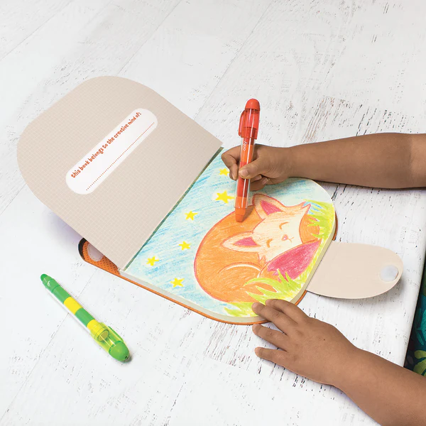 Fox Carry Along Coloring Book - OOLY