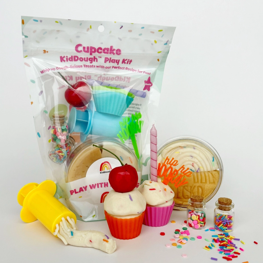 Cupcake Kiddough Kit - Earth Grown Kids Dough