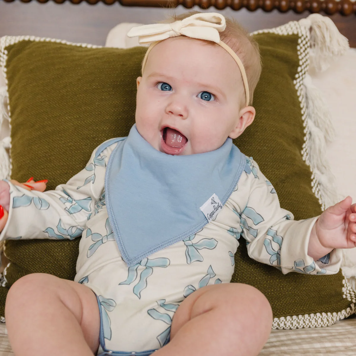 Gemma Bandana Bib Set (4 pack) - Copper Pearl