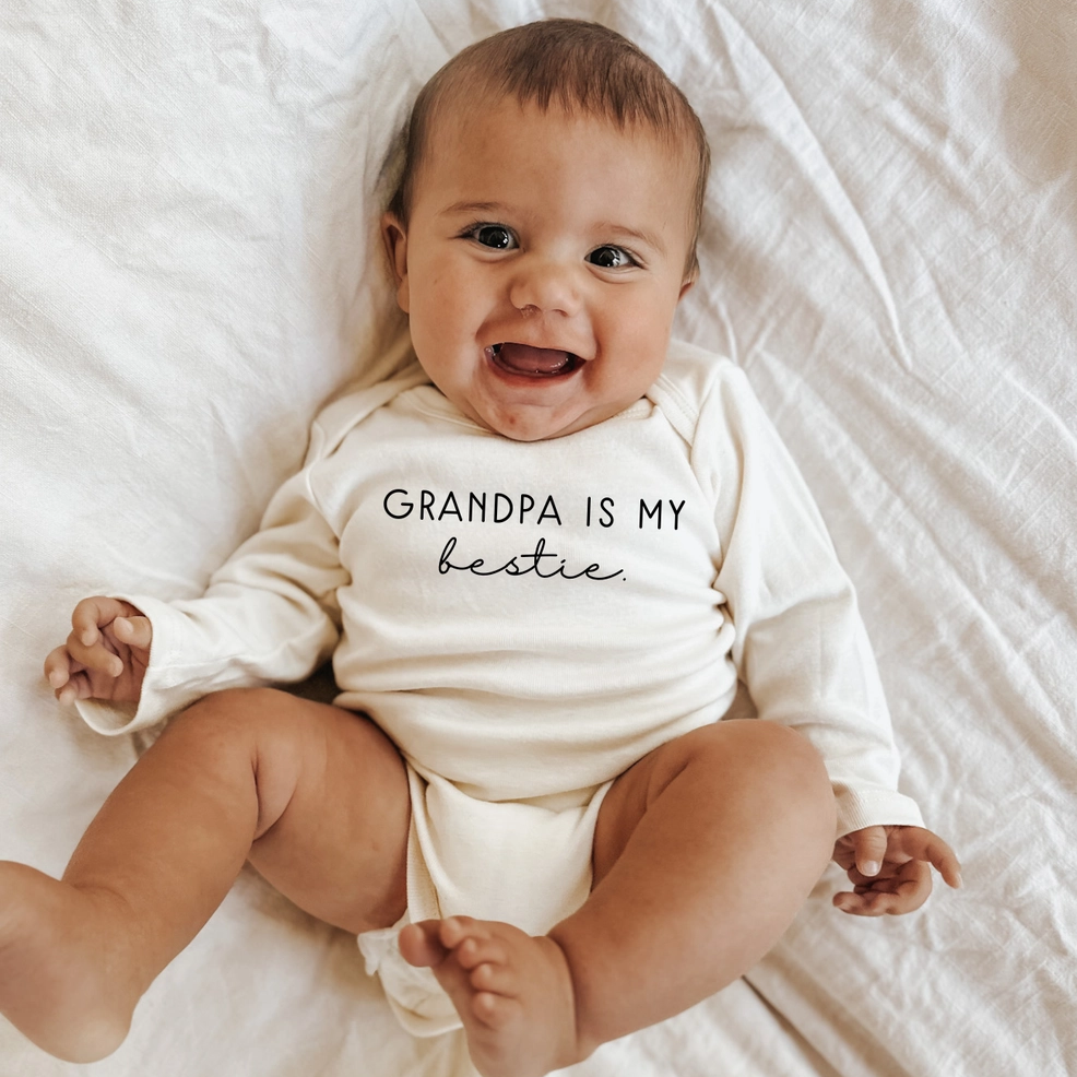 Grandpa is my Bestie Bodysuit - Tenth & Pine