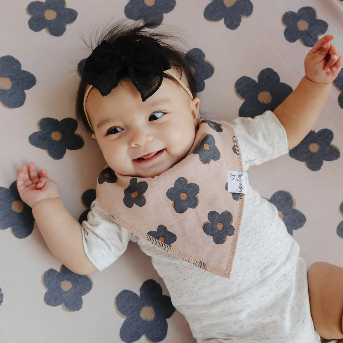Gemma Bandana Bib Set (4 pack) - Copper Pearl