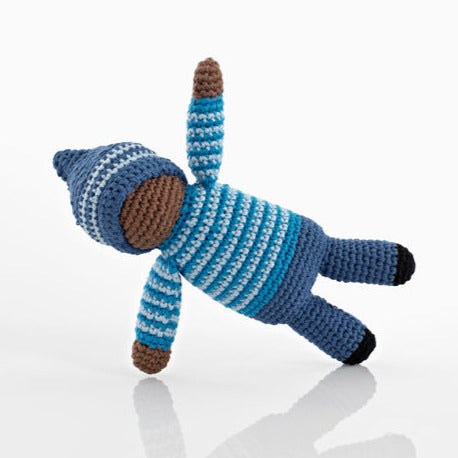 Birch Pixie Rattle Doll - Pebble