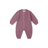 Mulberry Bubble Romper - Quincy Mae