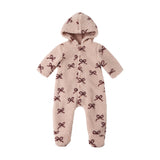 Bows Fleece Jumpsuit - Rylee + Cru