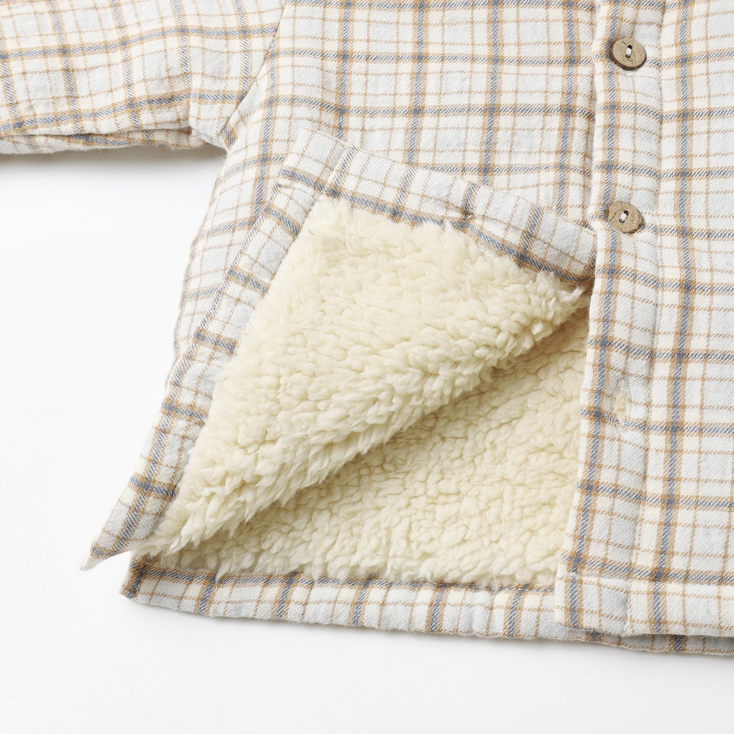 Blue Plaid Ford Jacket - Quincy Mae