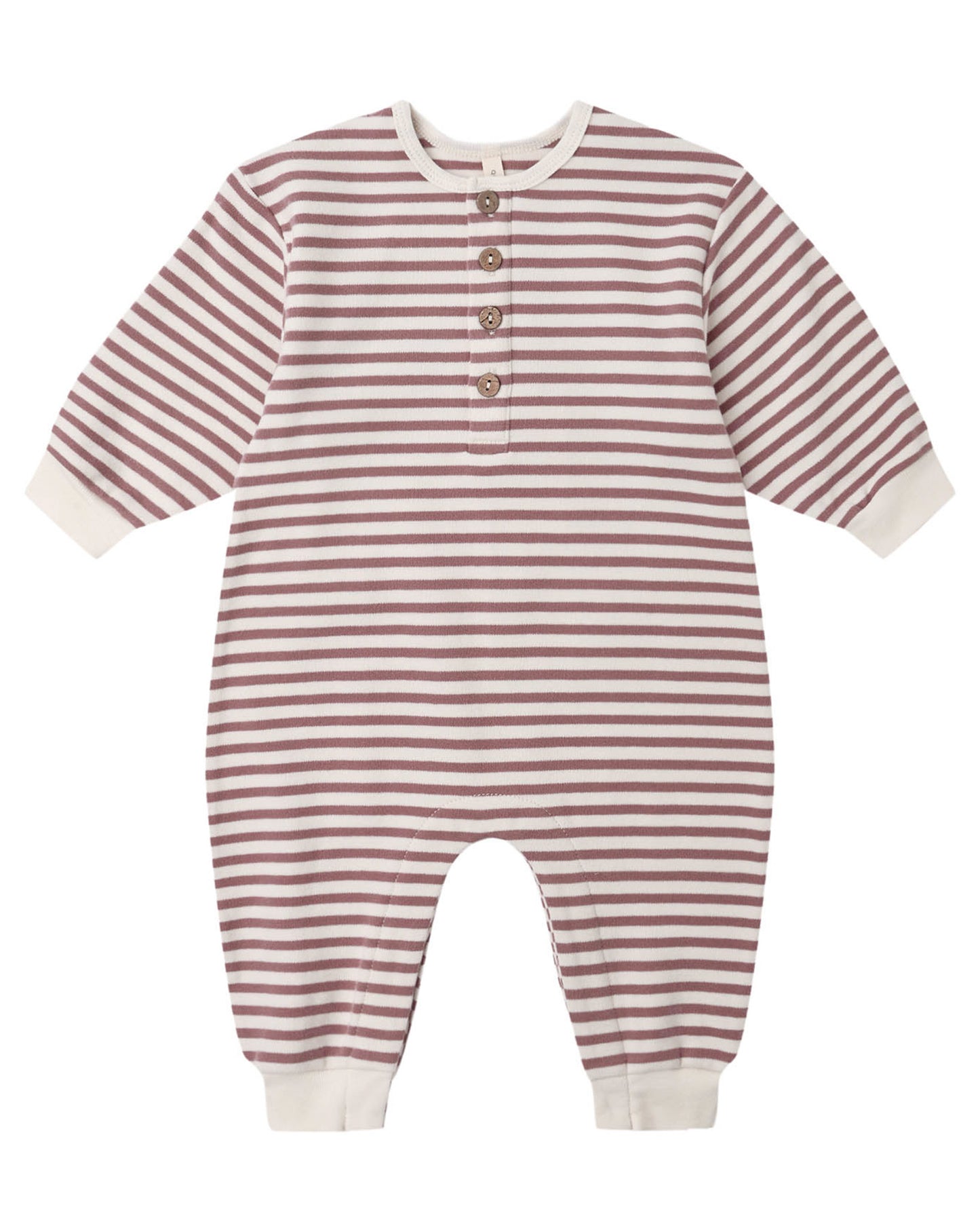 Mulberry Stripe Relaxed Jumpsuit - Quincy Mae