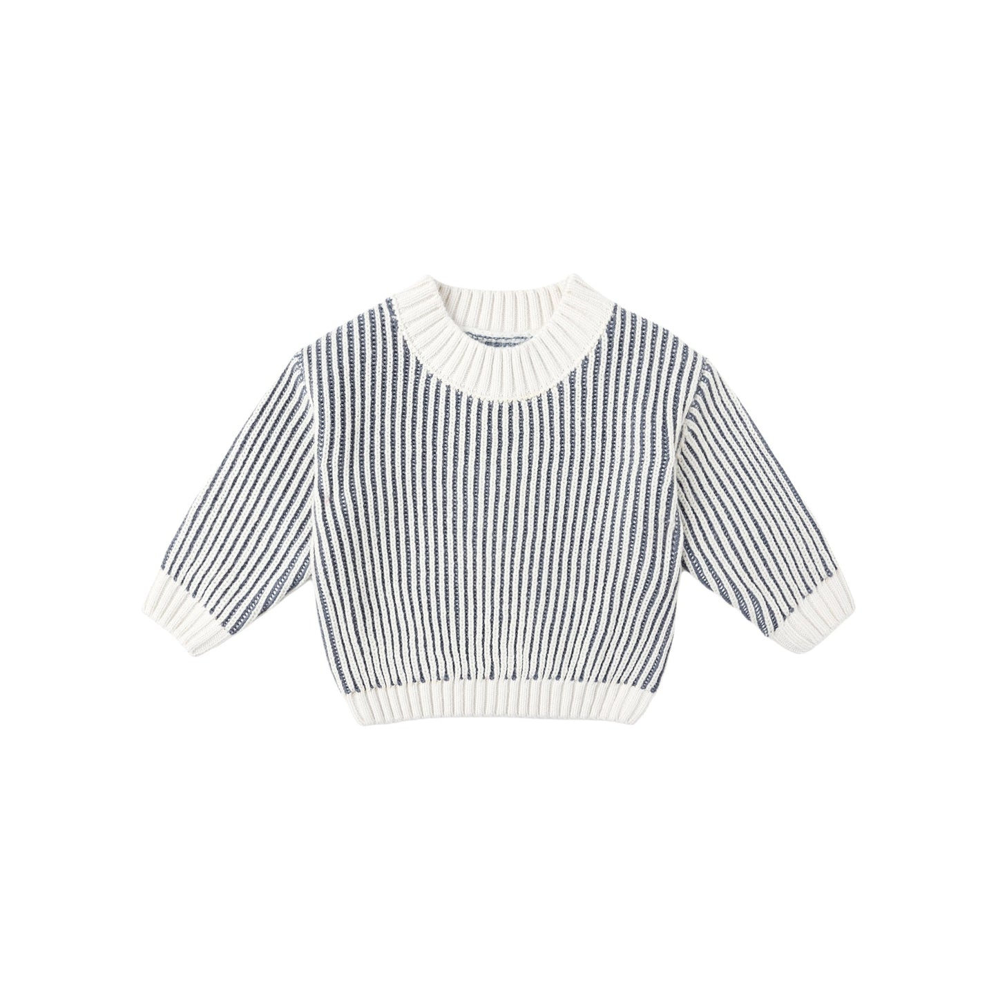 Ocean Relaxed Knit Sweater - Quincy Mae