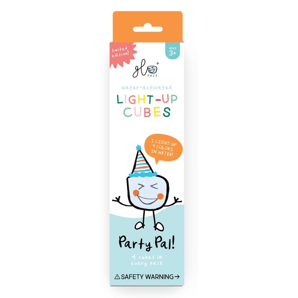 Party Pal Multicolored Cube Pack - Glo Pals