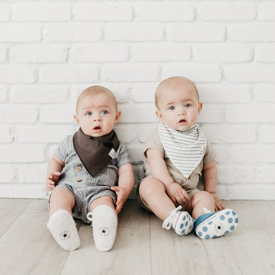 Ace Bandana Bibs - Copper Pearl