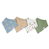 Peanut Bandana Bibs - Copper Pearl